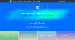 Desktop Screenshot of healing-ministries.org